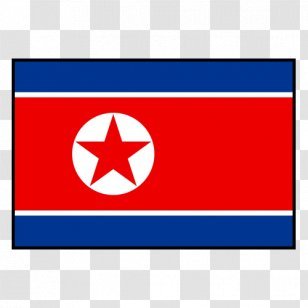 Flag Of North Korea South - Texas - Chinese And Korean Football World Preliminaries Transparent PNG