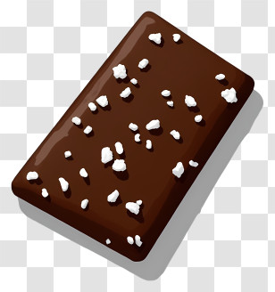 Chocolate Bar - Salted Dark Chocolate Bar Transparent PNG