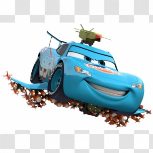 Lightning McQueen Cars Mater-National Championship Pixar - Larry The Cable Guy Transparent PNG