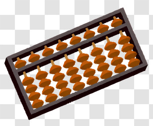 Icon - Wooden Abacus For Calculation Transparent PNG