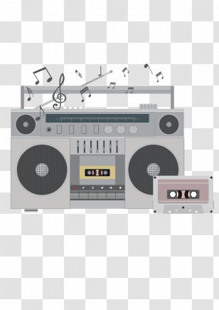 Magnetic Tape Compact Cassette Sound - Flower - Vector Players Transparent PNG