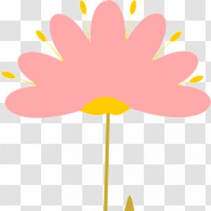 Text Yellow Petal Clip Art - Baby Flowers Cliparts Transparent PNG
