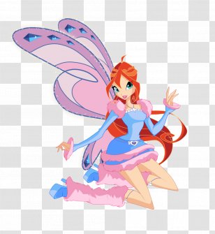 Bloom Musa Stella Tecna Roxy - Winx Club Season 1 Transparent PNG