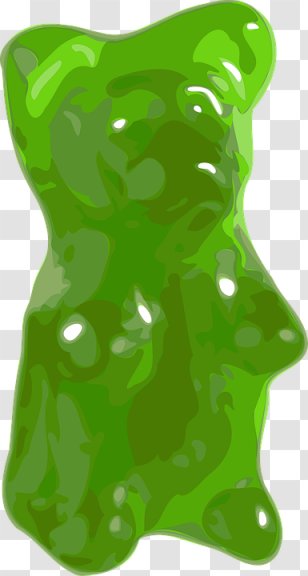 Gummy Bear Gummi Candy Gelatin Dessert Clip Art - Organism - Freejelly Transparent PNG