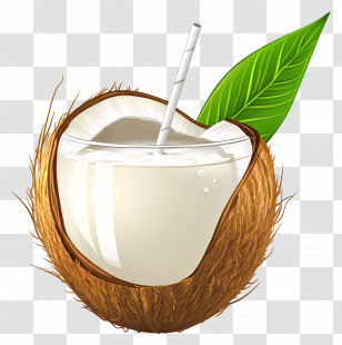 Coconut Water - Refreshing Coconut Drink Transparent PNG