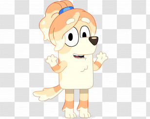 Bluey - Cartoon Dog Character Illustration Transparent PNG
