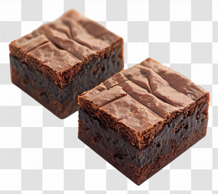 Chocolate Brownie - Chocolate Brownies Transparent PNG
