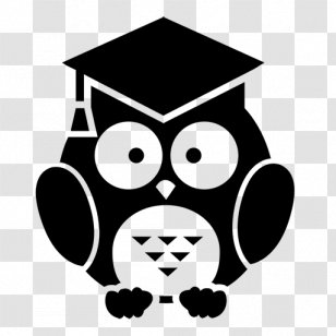 Online Writing Lab School Logo - Research - Owl Graduation Transparent PNG