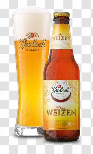 Wheat Beer Grolsch Brewery Weissbier Lager - Ale - Summer Label Transparent PNG