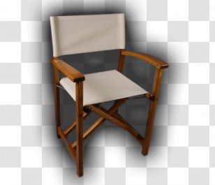 Director's Chair Table Furniture Deckchair Transparent PNG