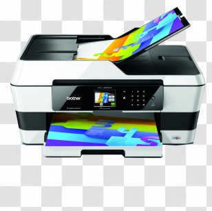 Multi-function Printer Inkjet Printing Duplex - Brother Transparent PNG