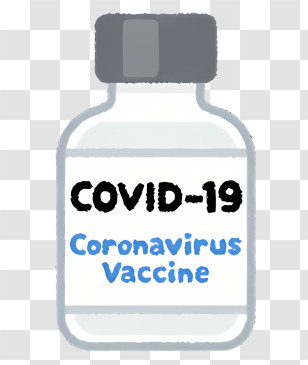 Icon - COVID-19 Vaccine Bottle Transparent PNG