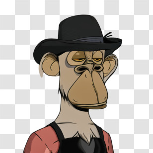Cartoon - Monkey Cartoon Character Illustration Transparent PNG