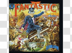 Captain Fantastic And The Brown Dirt Cowboy Elton John Rock Of Westies Here There Tumbleweed Connection - Watercolor Transparent PNG