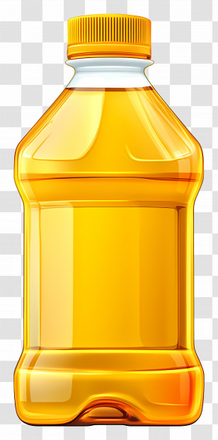 Cooking Oil - Oil Bottle Illustration Transparent PNG