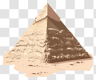 Egypt Pyramid - Ancient Egyptian Pyramid Illustration Transparent PNG