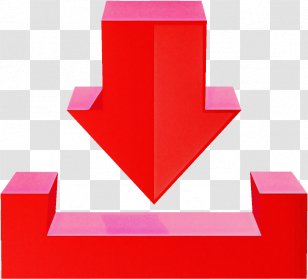 Arrow - Red - Craft Construction Paper Transparent PNG