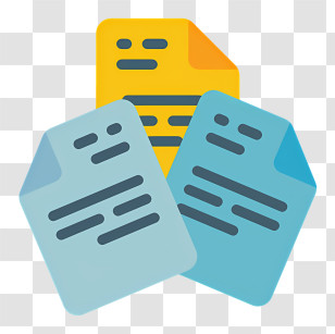 Paper Document - Colorful Documents Illustration Transparent PNG