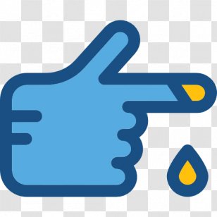 Thumb Line Clip Art - Microsoft Azure Transparent PNG