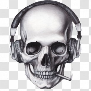 Headphones Skullcandy Drawing - Headphone Amplifier Transparent PNG