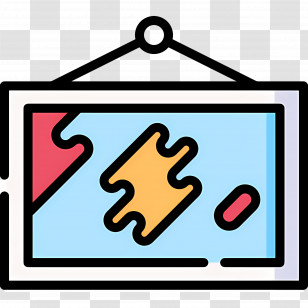 Photo Frame - Framed Puzzle Picture Transparent PNG