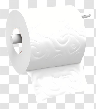 Toilet Paper Roll - White Toilet Paper Roll Transparent PNG