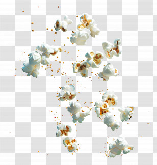 Popcorn - Popped Popcorn Kernels Transparent PNG