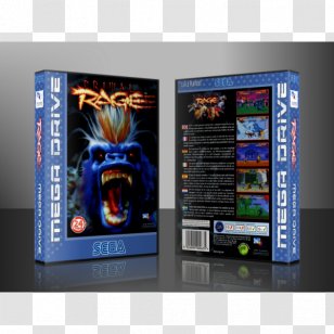 Primal Rage Mega Drive Game Machine Electronics - Display Advertising Transparent PNG