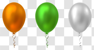 Balloons - Colorful Balloons For Party Decoration Transparent PNG