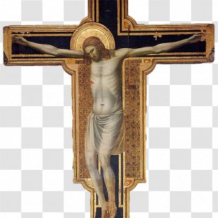 Crucifixion Christian Cross Holy Card Church - Crucifix Transparent PNG