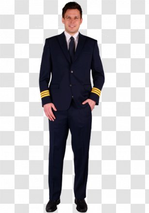 Suit Navy Blue Tuxedo Clothing Formal Wear - Blazer - Cut Work Transparent PNG