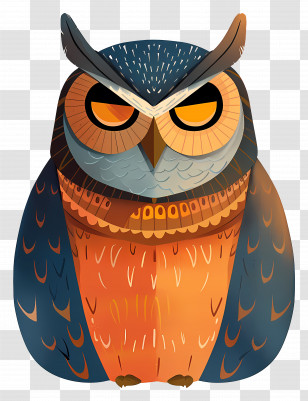 Owl - Wise Owl Transparent PNG