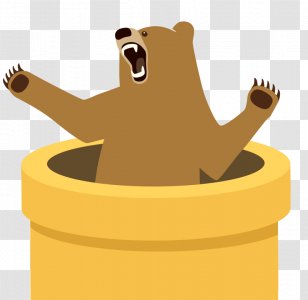TunnelBear Virtual Private Network Computer Security OpenVPN Tunneling Protocol - Silhouette - Flower Transparent PNG