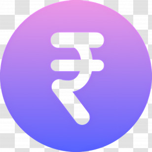 Indian Rupees - Indian Rupee Currency Symbol Transparent PNG