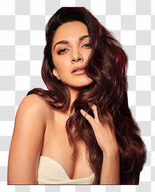 Kiara Advani - Woman With Long Hair Transparent PNG