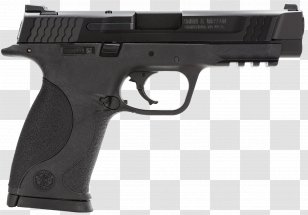 Smith & Wesson M&P 9Ã—19mm Parabellum Semi-automatic Pistol Firearm - Air Gun - Safety Transparent PNG