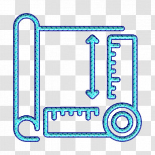 Real Estate Icon Blueprint Icon Transparent PNG