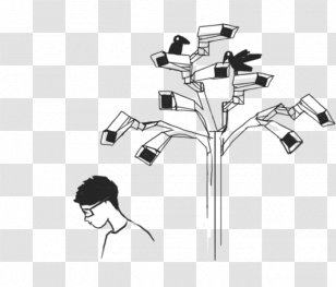 Rethink Solidarity /m/02csf Society UIDAI - Drawing - Black And White Transparent PNG