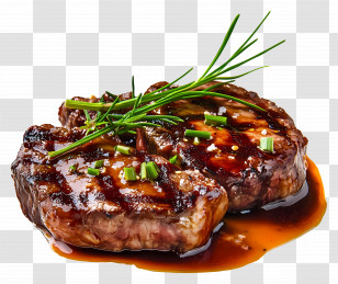 Steak - Grilled Steak With Herbs Transparent PNG