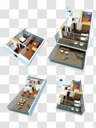 3D Modeling Computer Graphics Rendering Visualization - Residential Area - Interior Design Services Transparent PNG