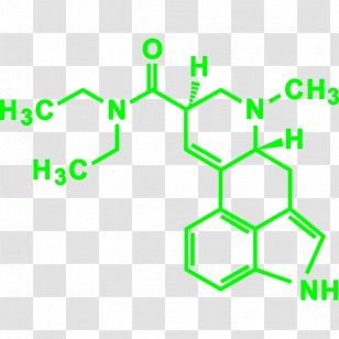 Lysergic Acid Diethylamide ETH-LAD Psychedelia AL-LAD Psychedelic Drug - Allad - Molecule X Transparent PNG