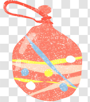 Icon - Decorative Pouch With Colorful Patterns Transparent PNG