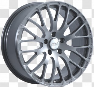 Alloy Wheel Car Autofelge Gunmetal Rim - Metal Transparent PNG