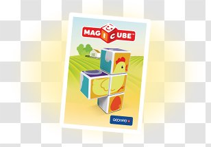 Amazon.com Geomag Magicube Magnetic Set Toy Magnetism - Animal World Transparent PNG