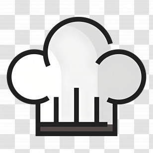 Chef Hat - Chef Hat Icon Transparent PNG
