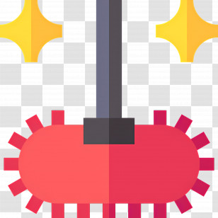 Cleaning Mop - Red Mop With Sparkles For Cleaning Transparent PNG