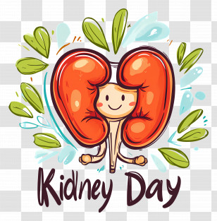 World Kidney Day - Kidney Day Cartoon Transparent PNG