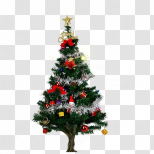 Santa Claus Christmas Tree Card Holiday Transparent PNG