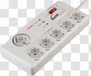 Master/slave Power Strips & Surge Suppressors Computer Hardware Electronics - Electronic Component Transparent PNG