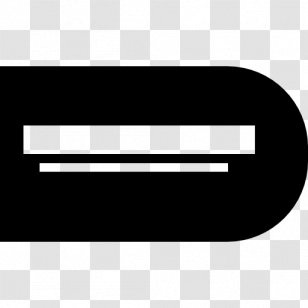Rectangle Cylinder Shape Symbol - Brand Transparent PNG